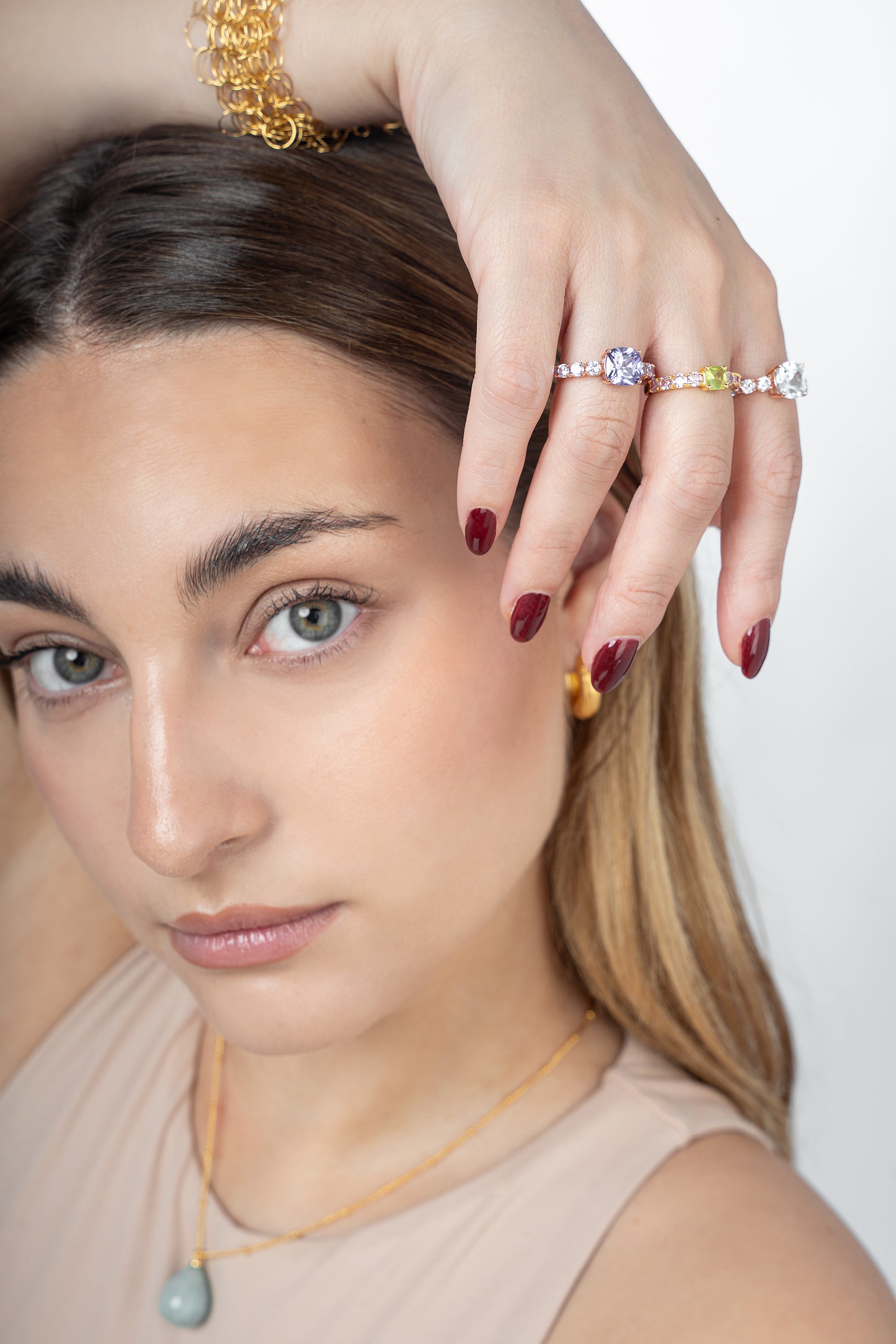 Anillo Diamante Verde