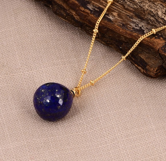 Colgante Fedra Azul Marino