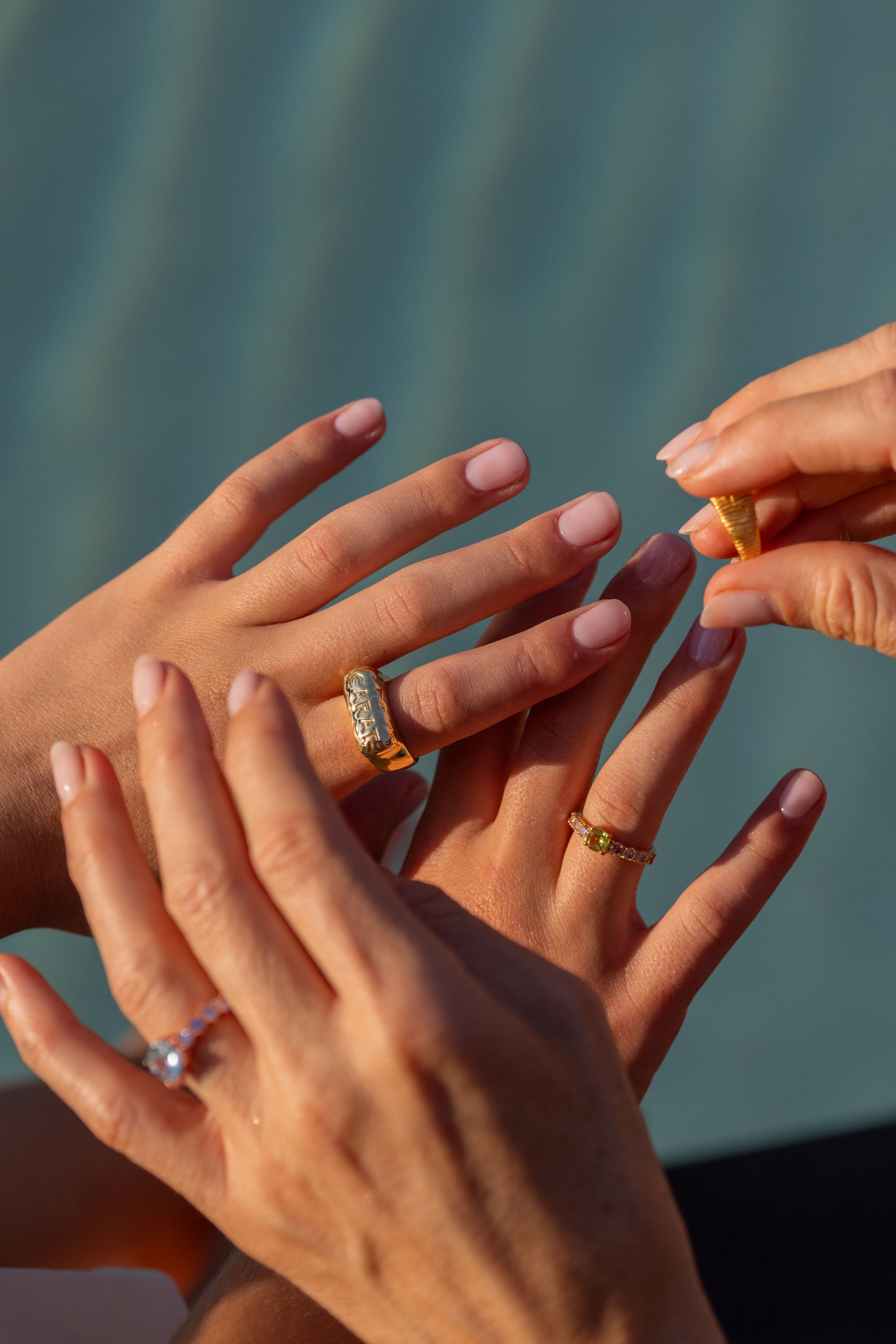 Anillo Medea Blue Saphire