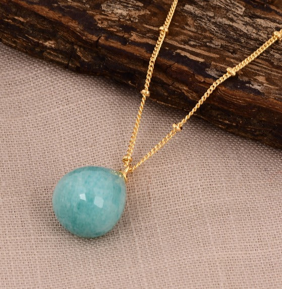 Colgante Fedra Azul Turquesa