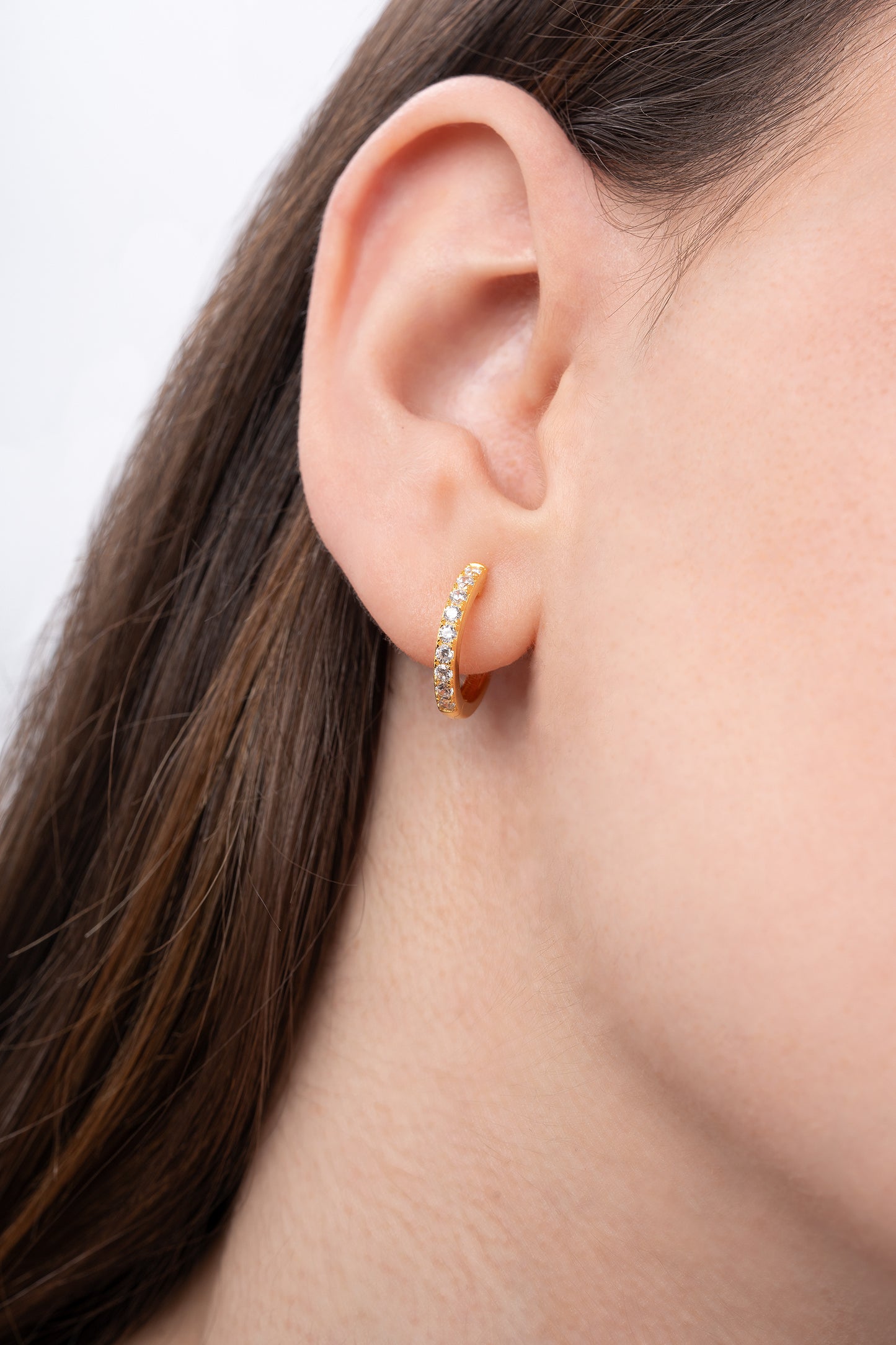 Pendientes de Aro White