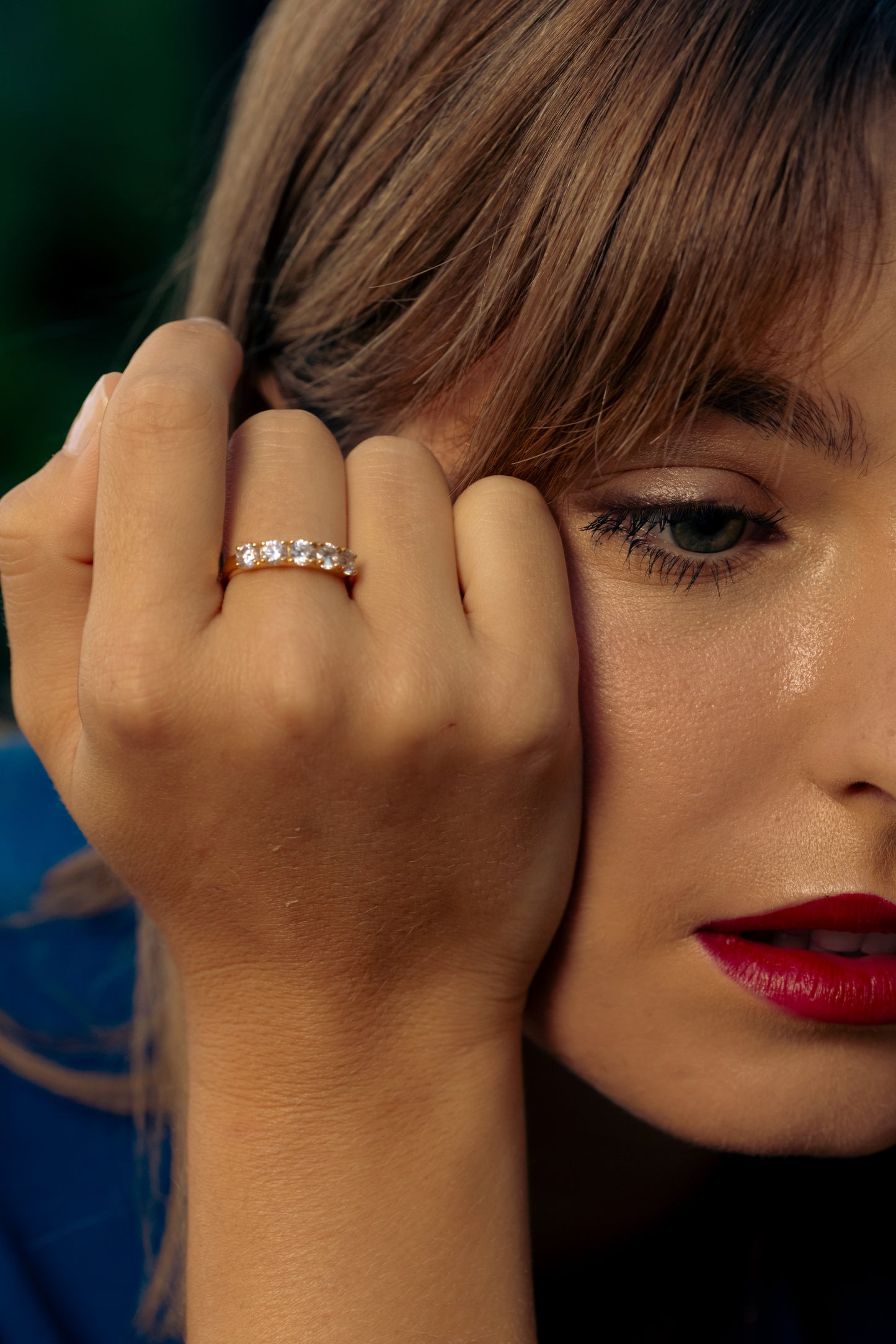 Anillo Medea White Circonita Blanca